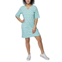 Hang Ten Ladies' Sun Dress, Teal, X-Large