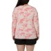  Ladies' Sun Tee, Pink, X-Large