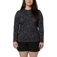 Hang Ten Ladies' Sun Tee, Black, Large