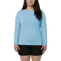 Hang Ten Ladies' Sun Tee, Blue, X-Large