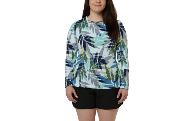  Ladies' Sun Tee, Multi, Large