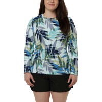 Hang Ten Ladies' Sun Tee, Multi, Small