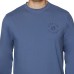  Men’s Long Sleeve Sun Tee, Blue, XX-Large