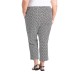  Ladies' Capri, Black, Small