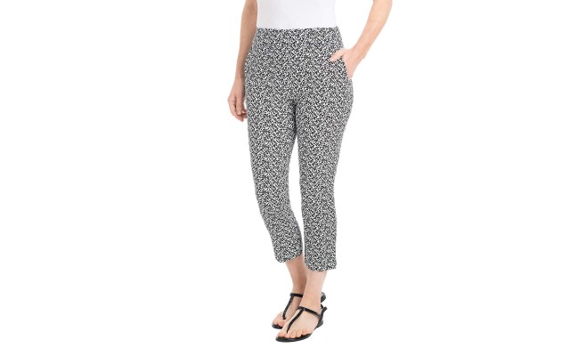  Ladies' Capri, Black, Small