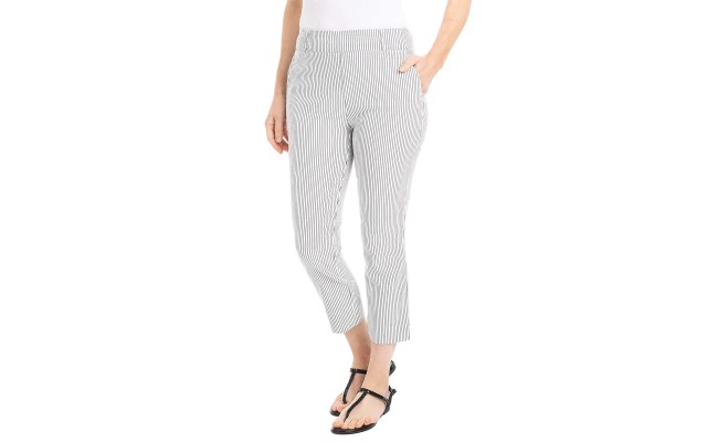  Ladies' Capri, Gray, 2X