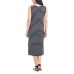 Ladies' Midi Dress, Blue, X-Small