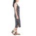  Ladies' Midi Dress, Blue, X-Small