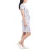  Ladies' Short Sleeve Dress, Purple, XX-Large