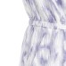  Ladies' Short Sleeve Dress, Purple, XX-Large