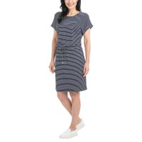 Hilary Radley Ladies' Short Sleeve Dress, Blue, X-Small