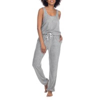 Honeydew intimates Women’s Just Chillin Jumpsuit, Grey, Medium