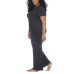  Ladies' 2-piece Lounge Set, Dark Gray, 2X