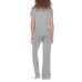  Ladies' 2-piece Lounge Set, Gray, Large