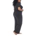  Ladies' 2-piece Lounge Set, Dark Gray, X-Small