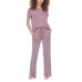  Ladies' 2-piece Lounge Set, Pink, Large