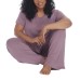  Ladies' 2-piece Lounge Set, Pink, Large