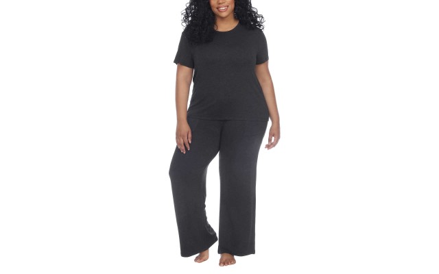  Ladies' 2-piece Lounge Set, Dark Gray, X-Large
