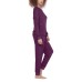  Ladies' Lounge Set, Purple, 3X