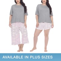 Honeydew Ladies' Palazzo 3-piece Lounge Set, Purple, XX-Large