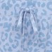  Ladies' Tank and Short Set, Blue, Small