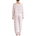  Women’s Star Seeker Lounge Set, Pink, Small