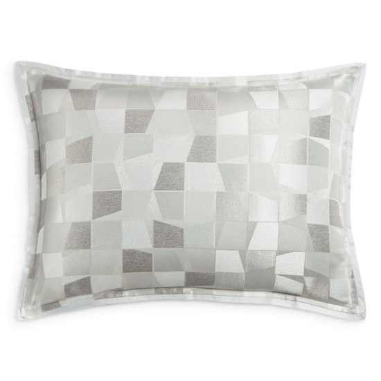 Collection Facets King Sham, Gray