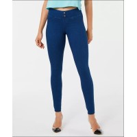 Hue Women’s Original Smoothing Denim Leggings, Blue, X-Small