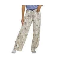 Hue Women’s Doggie Doodle Classic Pajama Pants, Doeskin, Large