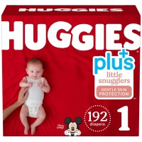 Huggies Plus Diapers Sizes 1 - 2, One Color, 1 (8-14 lb/4-6 kg)