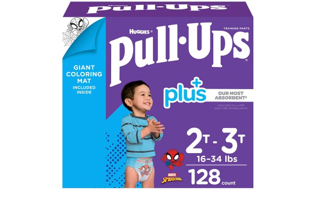  Pull-Ups Plus Training Pants For Boys, One Color, 3T-4T (32-40 lb/15-18 kg)
