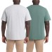  Men's Graphic Tee, 2-Pack, Gray, XX-Large