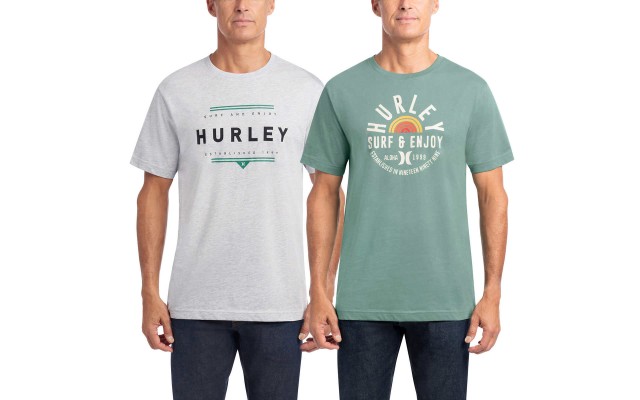  Men's Graphic Tee, 2-Pack, Gray, XX-Large