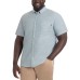  Men's Short Sleeve Woven, Green, Small
