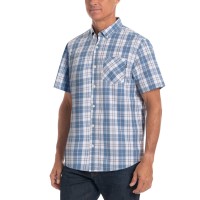 Hurley Men's Short Sleeve Woven, White, Small