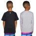  Youth 2-pack Sun Tee, Black and Gray, One Color, Small (7/8)