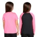  Youth 2-pack Sun Tee, Pink and Black, One Color, X-Small (5/6)