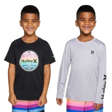 Hurley Youth 2-pack Sun Tee, Black and Gray