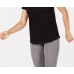  Mesh-Back T-Shirt, X-Small, Black