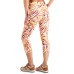  Performance Printed Cropped Leggings, Red/Multi, Large
