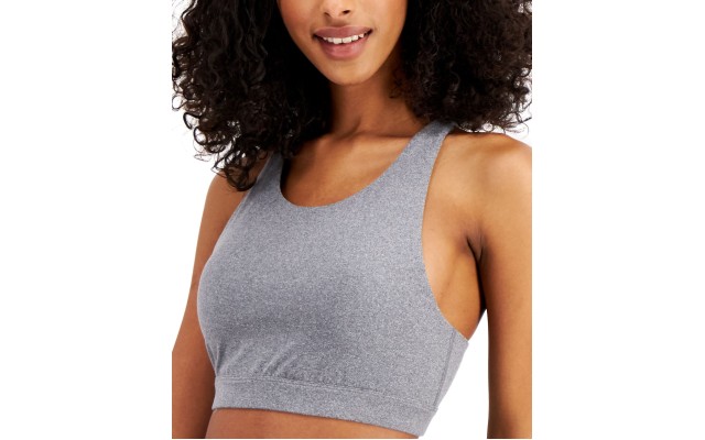  Sweat Set Low Impact Sports Bra, X-Small, Gray