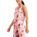  Tie-Dye V-Neck Tank Top, X-Small, Pink