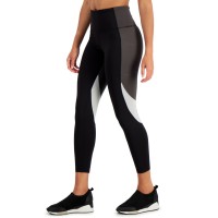 Ideology Womens Colorblock 7/8 Leggings, X-Large,Black