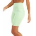  Women’s Compression High-Rise 10″ Bike Shorts, XX-Large, pistachio