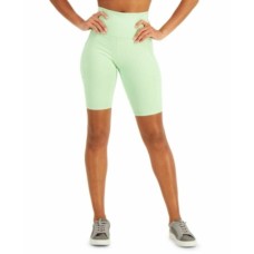 Ideology Women’s Compression High-Rise Bike Shorts, X-Large, pistachio