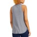  Women’s Essentials Sweat Set Tank Top, X-Large, Gray