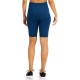 Women’s Essentials Sweat Set Biker Shorts, Medium, Navy