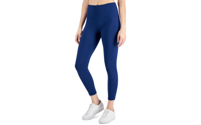  Women’s Essentials Sweat Set 7/8 Length Leggings, Moonlight Ocean, X-Large
