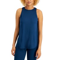 Ideology Women’s Essentials Sweat Set Tank Top, X-Small, Navy