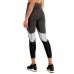  Women’s High Rise Colorblock 7/8 Leggings, Small, Black